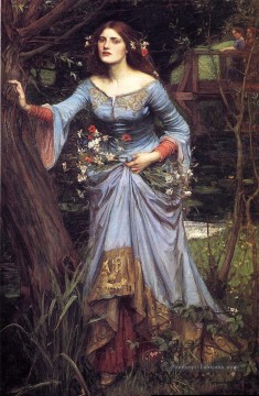  Waterhouse Tableaux - Ophelia femme grecque John William Waterhouse